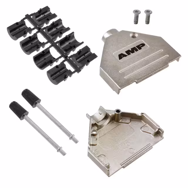 6-1478762-6 TE Connectivity AMP Connectors  Capots de connecteurs D-Sub en forme de D